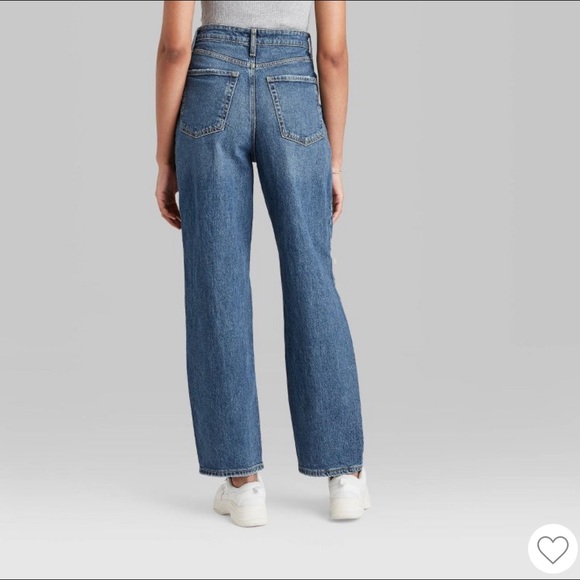 WILD FABLE Super High Rise Distressed Baggy Jeans - Picture 2 of 8